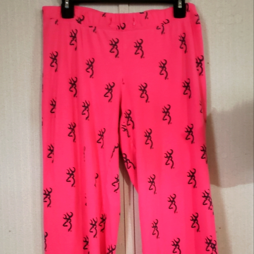 Women's Browning Pajama Pants Size Small